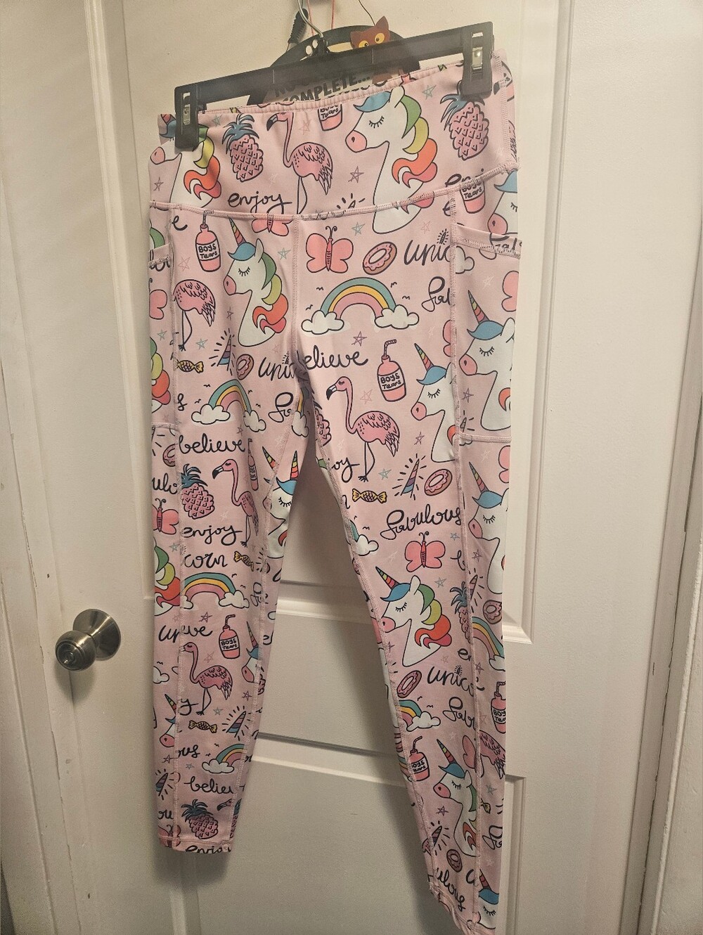Constantly Varied Gear CVG Unicorn Full Length Leggings M Workout Fitness 🦄